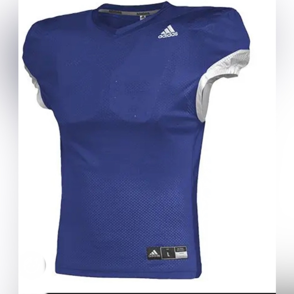 Adidas Press Coverage 2.0 royal blue white Football Jersey size large brand‎ new
